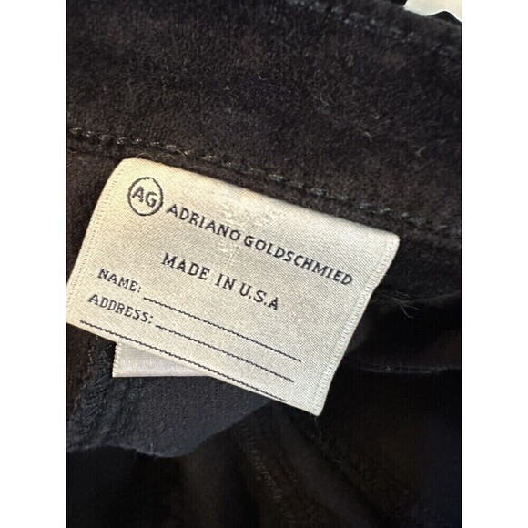 AG Adriano Goldschmied Jeans Womens 28 Black Ankle Slim Straight Stevie 28x27 - Picture 8 of 10